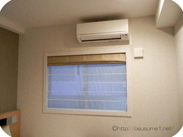 エアコンと窓